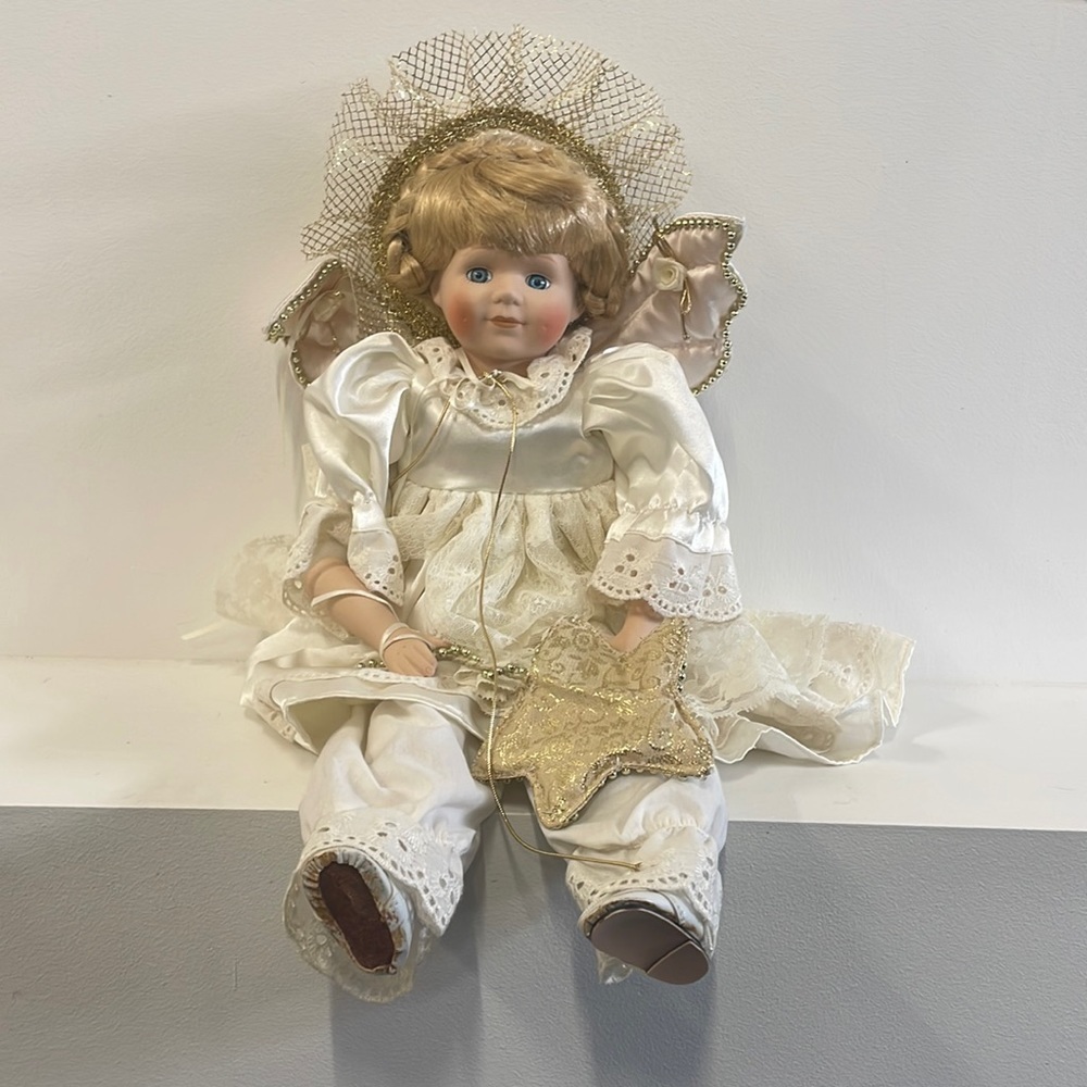 Collectible porcelain doll